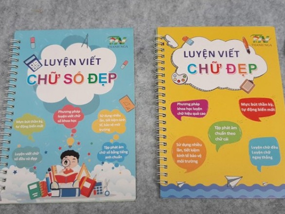 Vở Tập Viết Thần Kì Thanh Nga 4 thanhngasmartbook vo tap viet than ky thanh nga