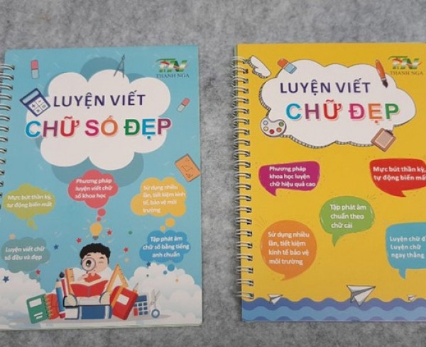 Vở Tập Viết Thần Kì Thanh Nga 7 thanhngasmartbook vo tap viet than ky thanh nga